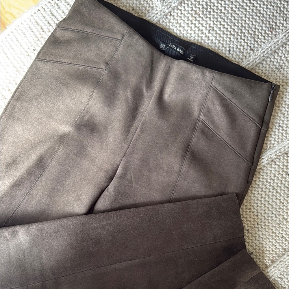 Zara Brown Skinny Pants